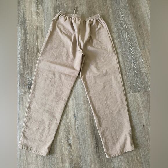 Teddi Khaki Women’s Chino Pants w/elastic waistband Size 12 - Picture 2 of 5